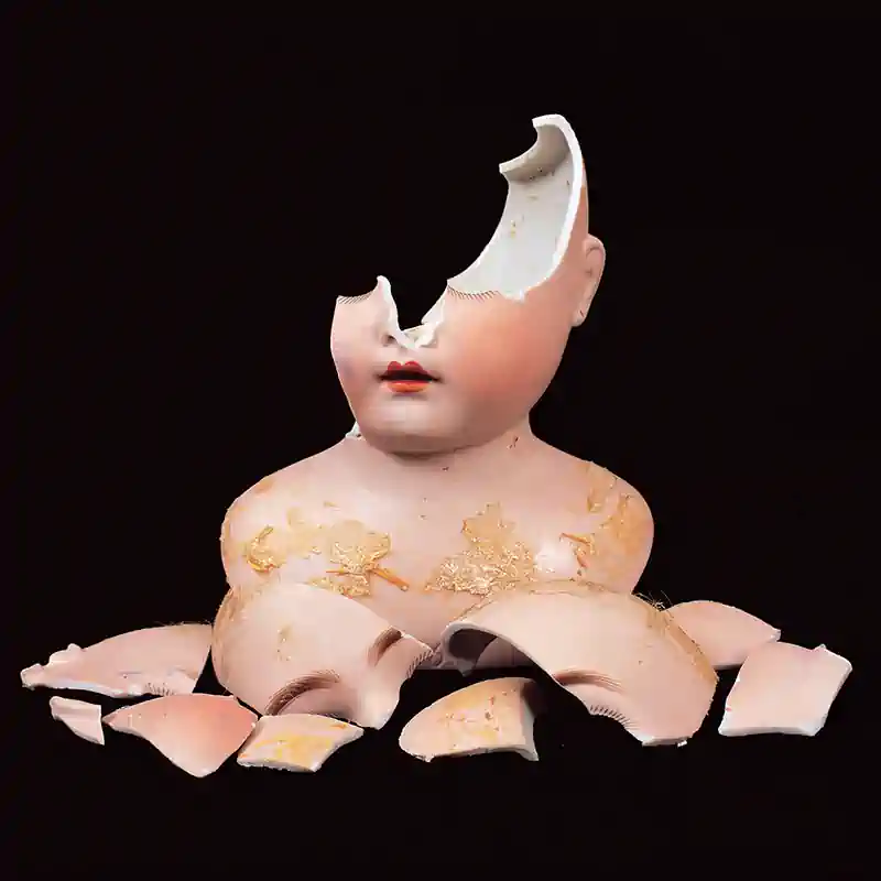 German Bisque-Headed Doll Restoration - Before German Bisque-Headed Doll Restoration - Before