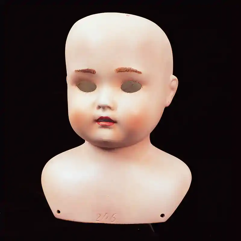 German Bisque-Headed Doll Restoration - After German Bisque-Headed Doll Restoration - After