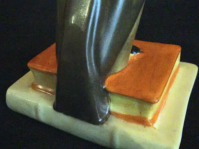 Myott Owl Bookend Restoration - After Myott Owl Bookend Restoration - After