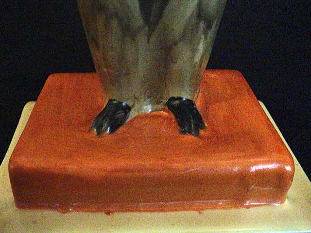 Myott Owl Bookend Restoration - After